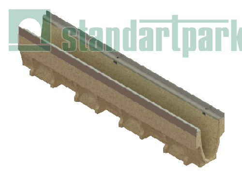 Лоток CompoMax Drive ЛВ-V–10.16.21–П.4-У04-Ус. 8 болтов 70071V.4/04, класс D400, Стандартпарк